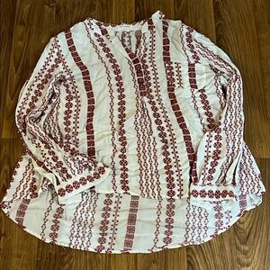 Blu Pepper shirt from Buckle Size L Rayon